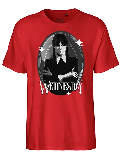 Wednesday - tv, show, wednesday - Fairtrade T-Shirt