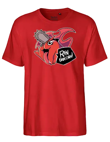 RANDANDAN - chainsaw, man, dog, anime, manga - Fairtrade T-Shirt