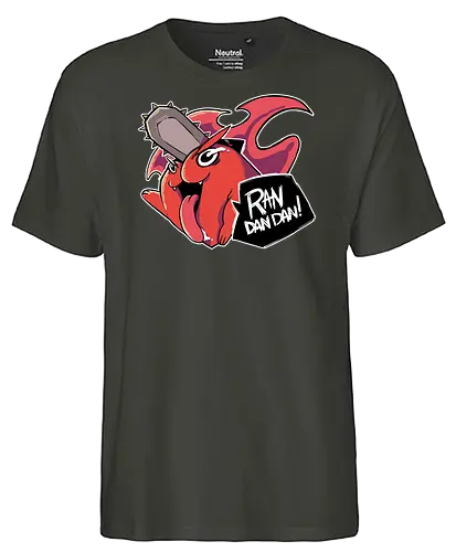 RANDANDAN - chainsaw, man, dog, anime, manga - Fairtrade T-Shirt
