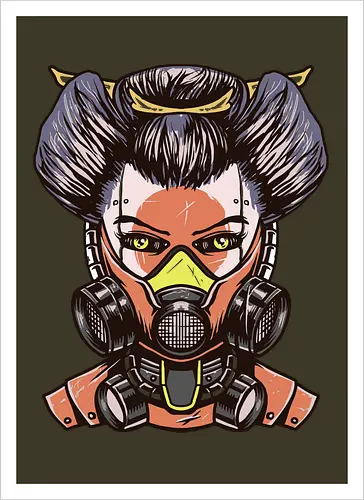 Cyberpunk Geisha