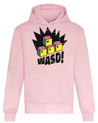WASD! - wasd, gaming, gamer - Heavyweight Hoodie