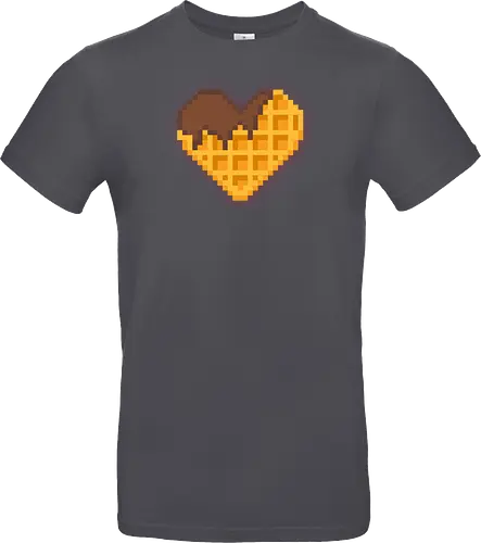 Waffle Heart Pixel