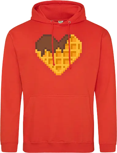 Waffle Heart Pixel