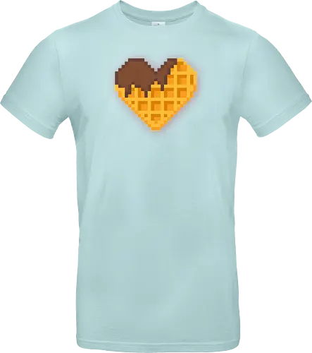 Waffle Heart Pixel