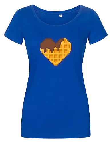 Waffle Heart Pixel