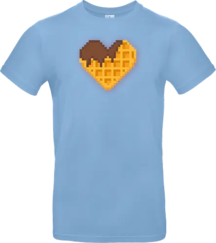 Waffle Heart Pixel