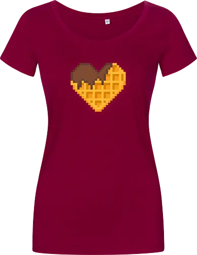 Waffle Heart Pixel