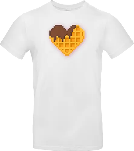 Waffle Heart Pixel