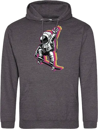 Skater Astronaut - astronaut, skater, Skating, space - Standard Hoodie
