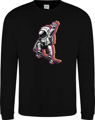 Skater Astronaut - astronaut, skater, Skating, space - Sweatshirt