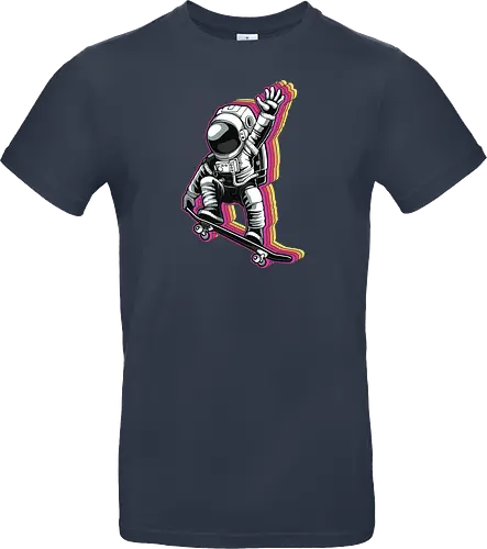 Skater Astronaut - astronaut, skater, Skating, space - Standard T-Shirt