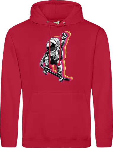 Skater Astronaut - astronaut, skater, Skating, space - Standard Hoodie