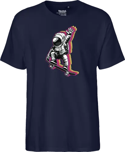 Skater Astronaut - astronaut, skater, Skating, space - Fairtrade T-Shirt