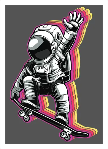 Skater Astronaut