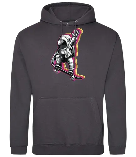 Skater Astronaut - astronaut, skater, Skating, space - Standard Hoodie