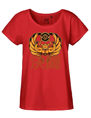 The Most Epic Duel - card, duel, anime - Fairtrade Girl Shirt