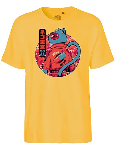 Neko Tokyo - neko, neo tokyo, akira, anime - Fairtrade T-Shirt