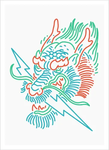 Neon Dragon