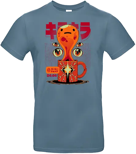 Little Coffee - coffee, demon, oni, yokai, kaffee - Standard T-Shirt