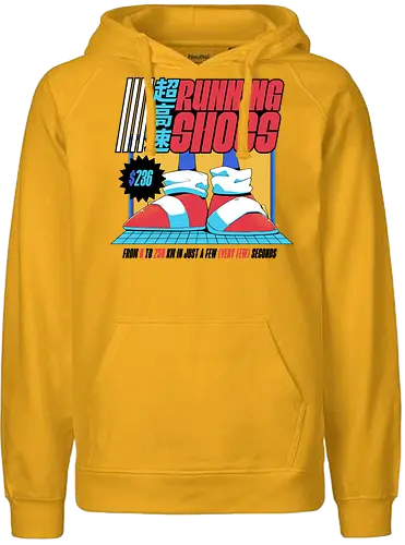 Special Shoes - schuh, hedgehog, gaming - Fairtrade Hoodie