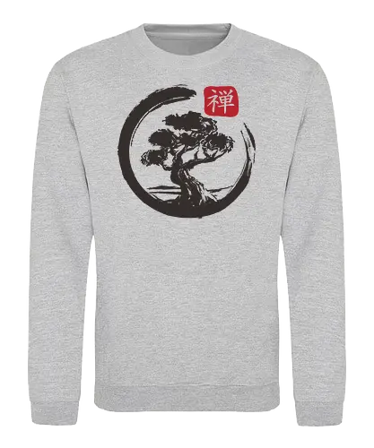 Japanese Bonsai - Bonsai, tree, sumi-e, baum - Sweatshirt