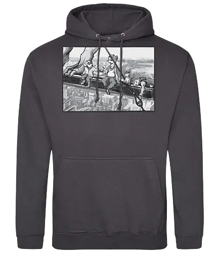 Lunch atop a Skyscraper - Iconic Picture, new york, Skyline - Standard Hoodie