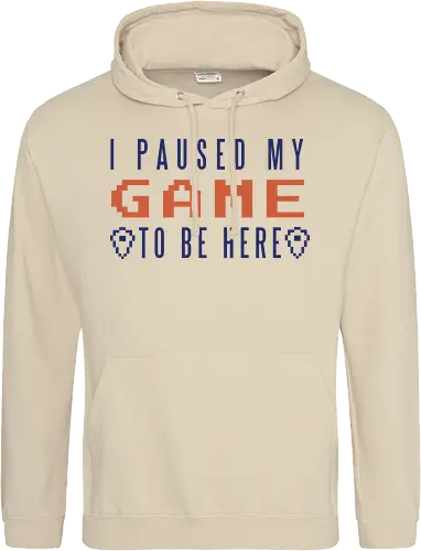 I Paused My Game to be Here