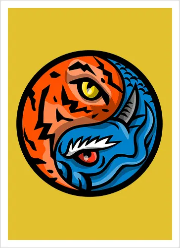 Yin Yang Dragons