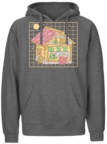 Kawaii RPG Store - kawaii, cute, sword, japan - Fairtrade Hoodie