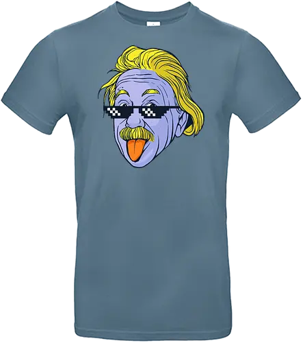 Pop Cool Einstein - Albert, Coloful, pop art - Standard T-Shirt