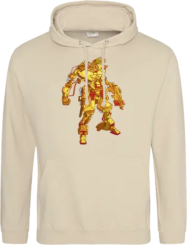 Golden Mecha Warrior