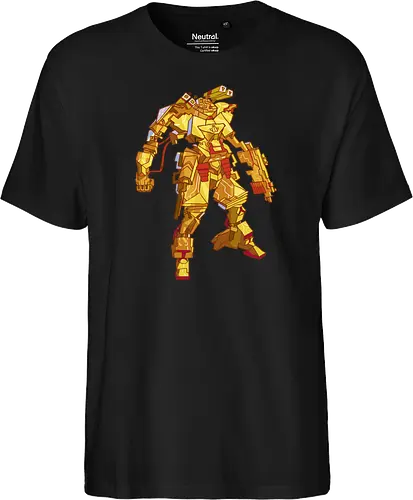Golden Mecha Warrior