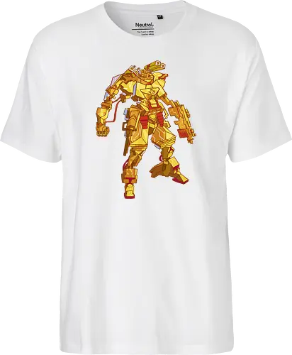 Golden Mecha Warrior