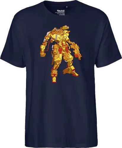 Golden Mecha Warrior