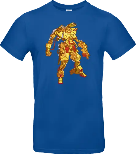 Golden Mecha Warrior