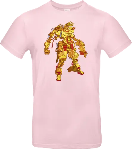 Golden Mecha Warrior