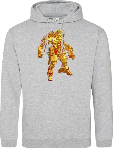 Golden Mecha Warrior