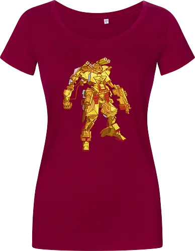 Golden Mecha Warrior