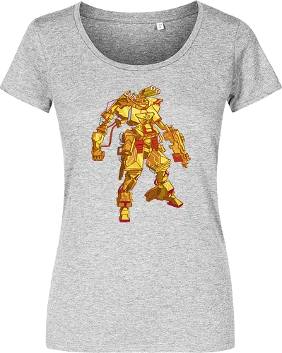 Golden Mecha Warrior