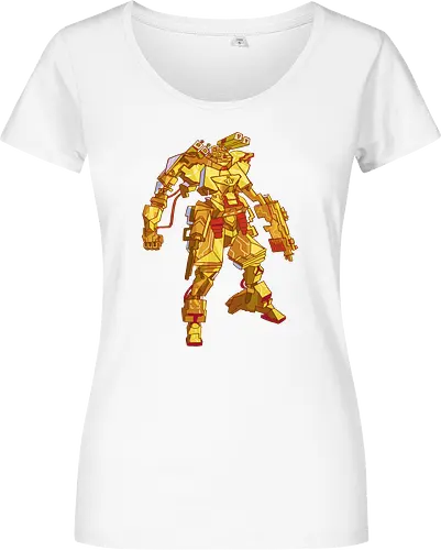 Golden Mecha Warrior