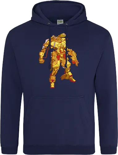 Golden Mecha Warrior