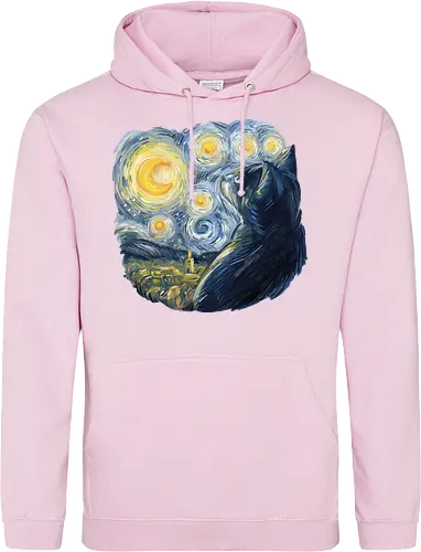 Cat in the Starry Night