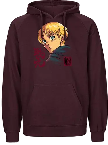 The Wise - attack, titan, Armin, anime, manga - Fairtrade Hoodie