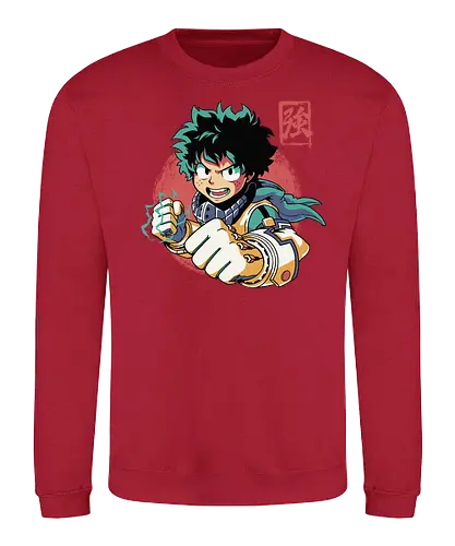 Plus Ultra - academia, MhA, anime, manga, izuku midoriya, deku - Sweatshirt