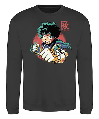 Plus Ultra - academia, MhA, anime, manga, izuku midoriya, deku - Sweatshirt