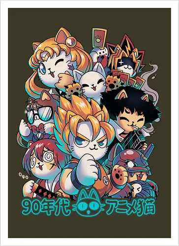 90s Anime Neko