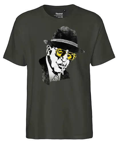 Kojak - tv, Kojak, retro, classic, serie, Mit Hut, Lolli - Fairtrade T-Shirt