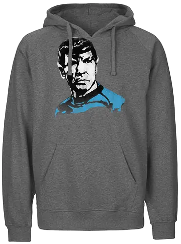 Vulkanier - tv, TOS, Vulcan, Logisch, Mit Hut, Kein Hut - Fairtrade Hoodie