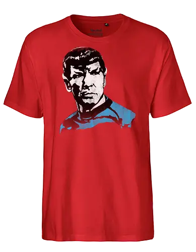 Vulkanier - tv, TOS, Vulcan, Logisch, Mit Hut, Kein Hut - Fairtrade T-Shirt