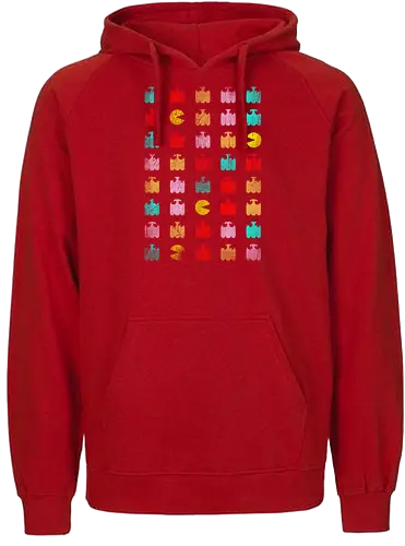 Waka Waka rough - gaming, man, classic gaming, ter of Ghosts - Fairtrade Hoodie